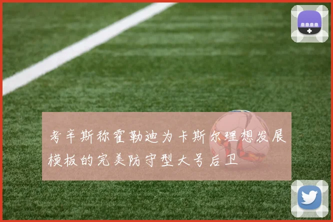 考辛斯称霍勒迪为卡斯尔理想发展模板的完美防守型大号后卫