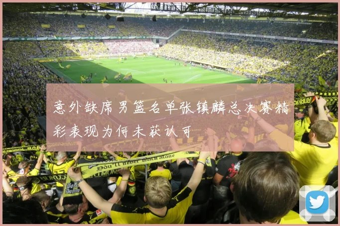 意外缺席男篮名单张镇麟总决赛精彩表现为何未获认可